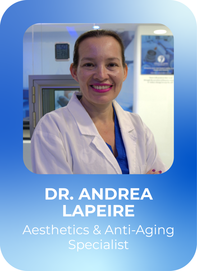 Dra Andrea Lapeire - Aesthetics & Anti-Aging Specialist - Cellular Hope Institute