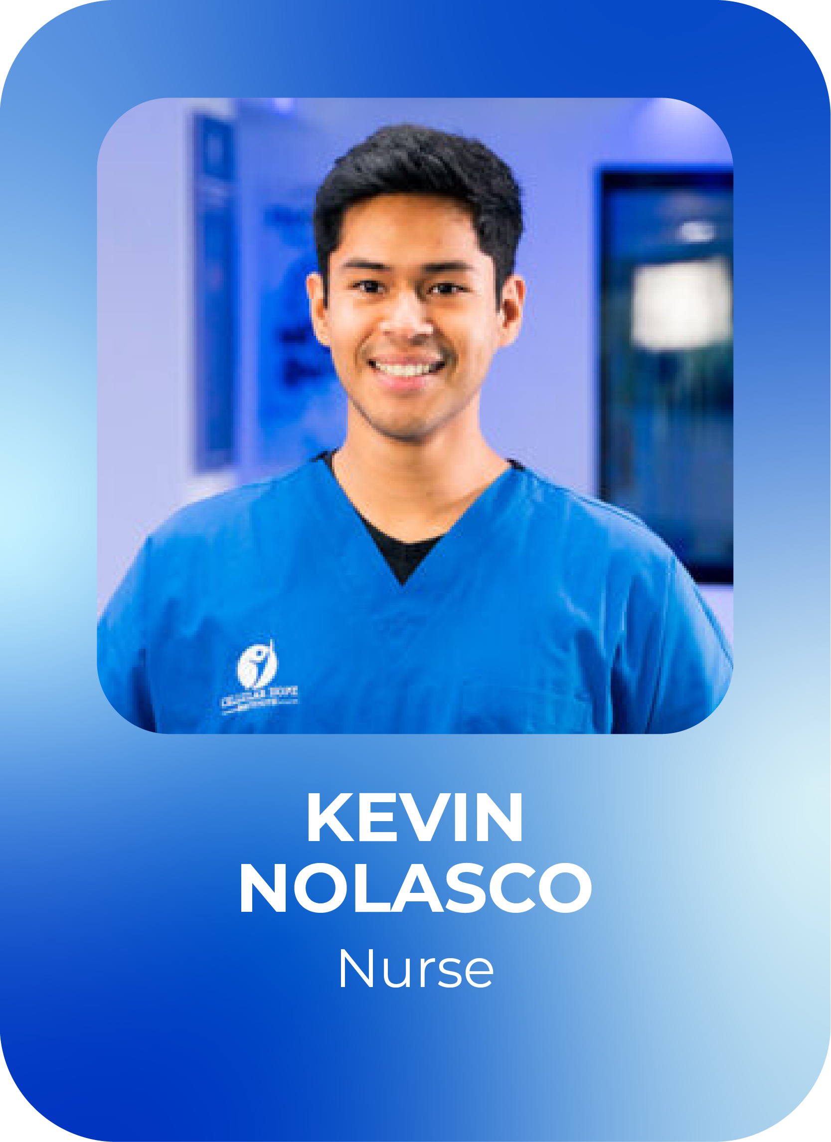 Kevin Nolasco - Nurse - Cellular Hope Institute