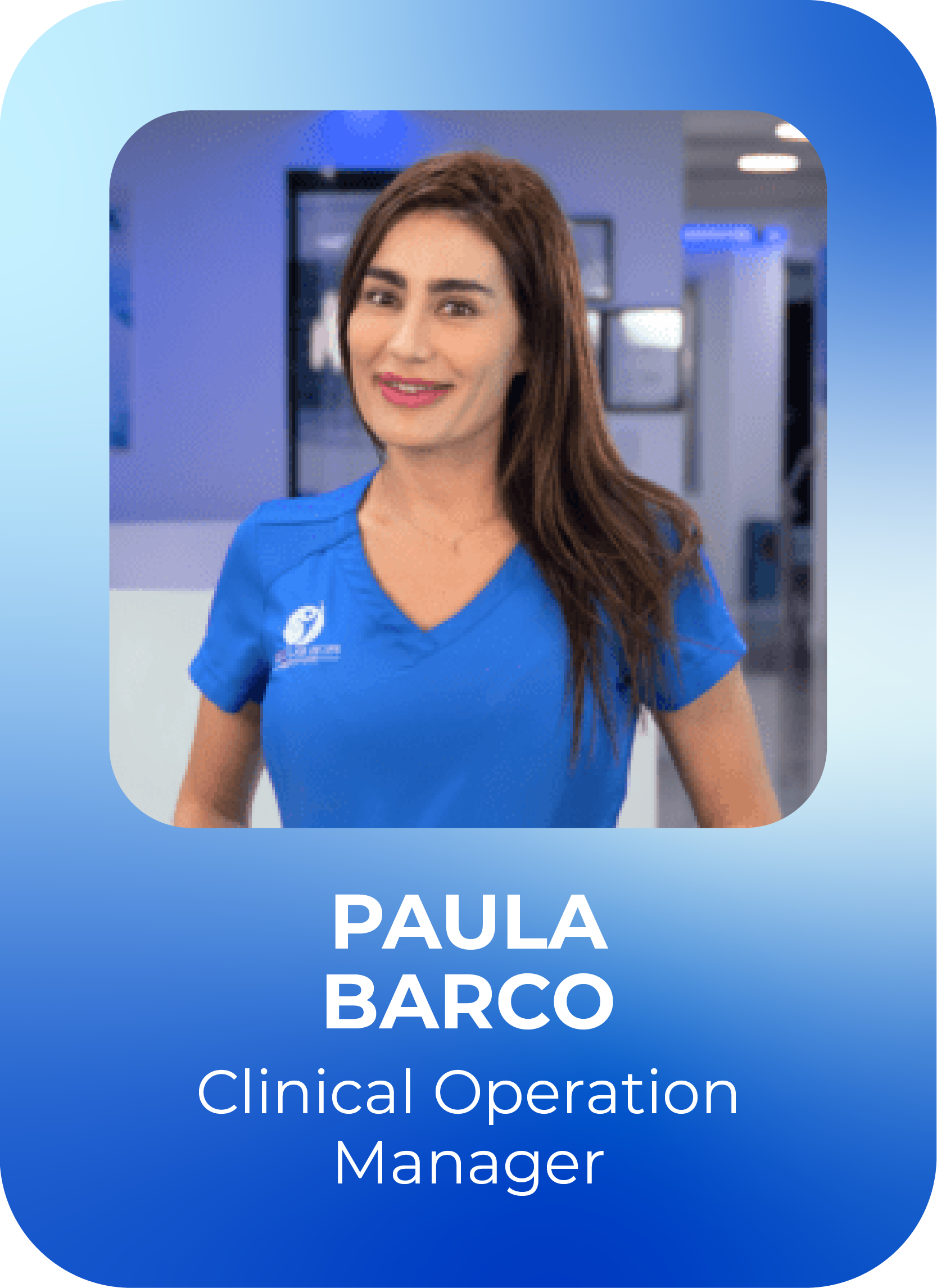 Paula Barco - Clinical Operation Manager - Cellular Hope Institute